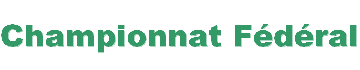 Championnat F�d�ral